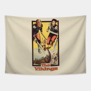 The Vikings Movie Poster Tapestry