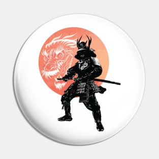 Dark Samurai Pin