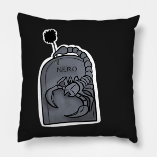 nero's gravestone Pillow