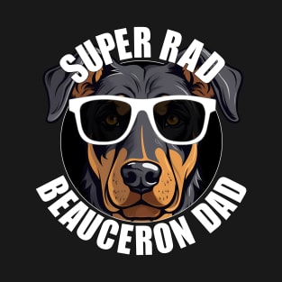 Beauceron Dog Dad Funny Men's Father's Day T-Shirt