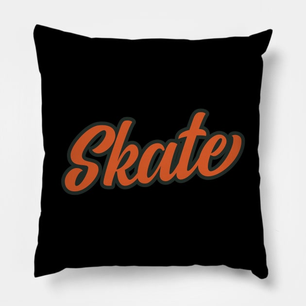 Skate Pillow by ShirtyLife