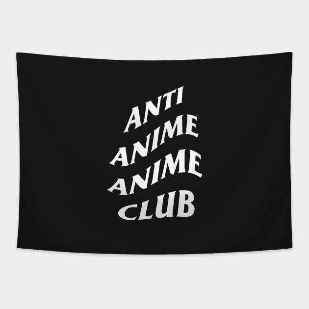 Anti Anime Anime Club Tapestry by SandraMHenry12