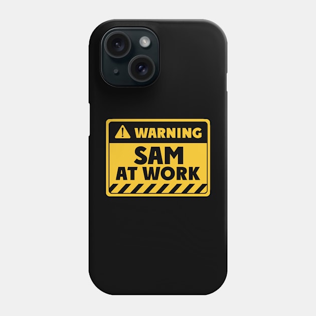 sam at work Phone Case by EriEri