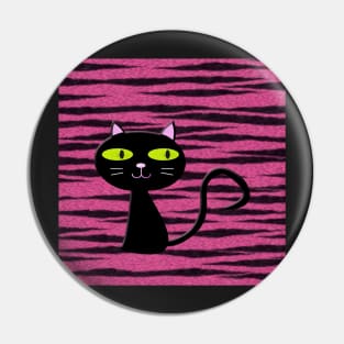 tiger kitty Pin