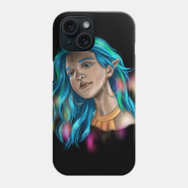 Elven Girl Phone Case by Perezart99