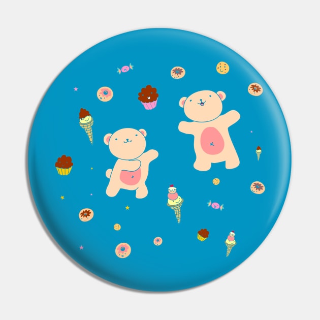 Sweet Bears Pin by AnishaCreations