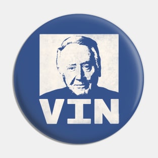 Vin Scully by Buck Tee Pin