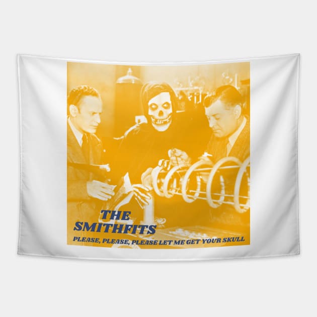 The Smithfits - Please Let Me Get Your Skull Parody Tapestry by darklordpug