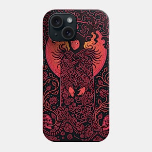 Bloom of blackness Phone Case