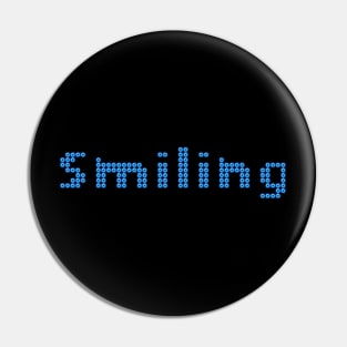 Face Mask Smiling LED Design Pin