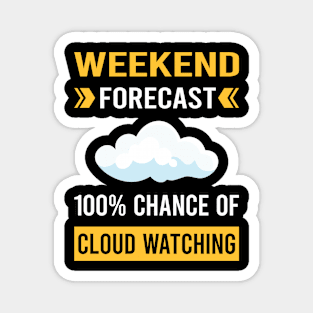 Weekend Forecast Cloud Watching Magnet