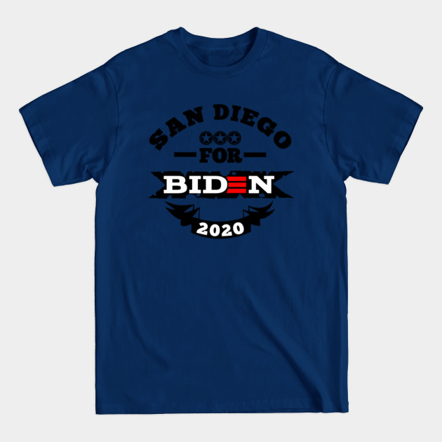 Disover San diego for biden - Joe Biden His Time For President - T-Shirt