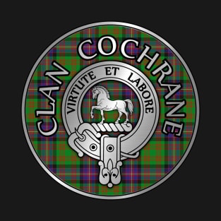 Clan Cochrane Crest & Tartan T-Shirt