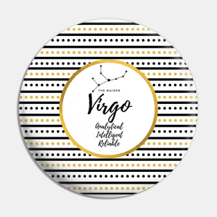 Zodiac Constellation | Virgo Pin