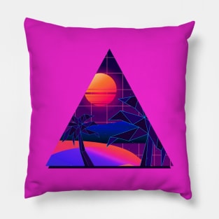 80s Triangle Pillow