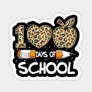 100 Days Of School Teacher Student Men Women Kids 100Th Day Magnet