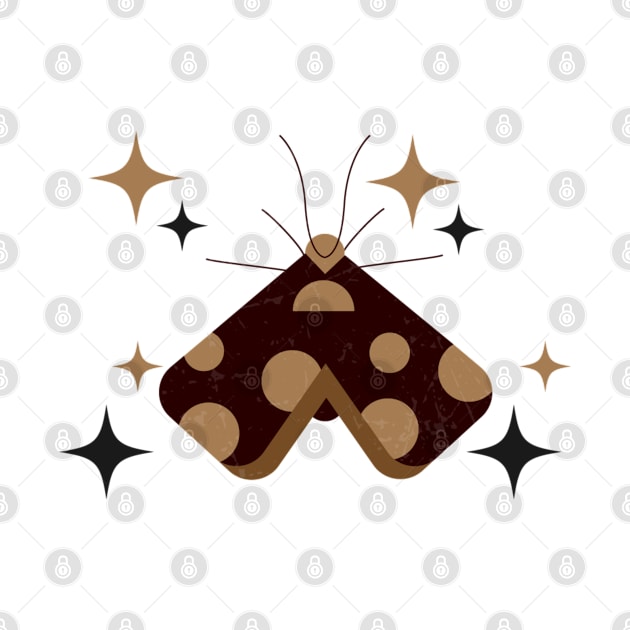 moth insect with stars illustration, ,moth insect, with stars ,illustration, vintage, horror, insects, flying insects, moth stars and moon, moth stars, by zaiynabhw