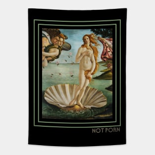 Botticelli's Birth of Venus is NOT PORN Tapestry