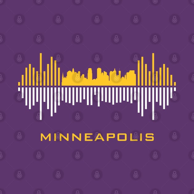 Minneapolis City Soundwave by blackcheetah