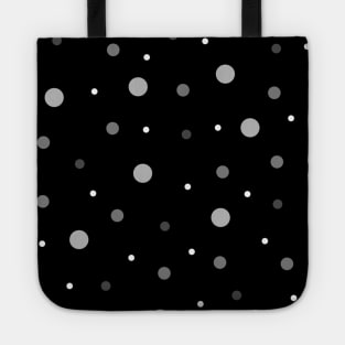 black and white pattern design Tote