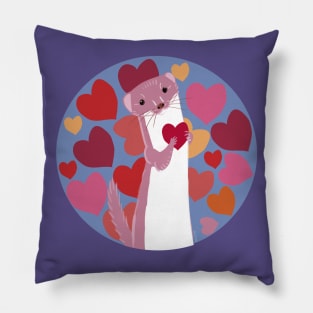 Weasel Woman Pillow