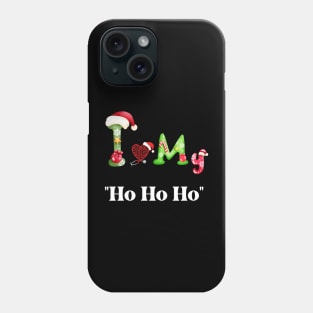 Xmas with "Ho Ho Ho" Phone Case