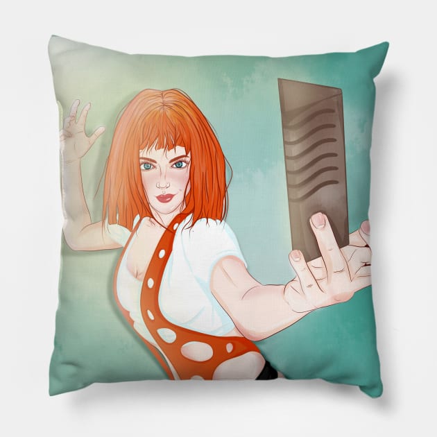 the fifth element Pillow by kira4ka93