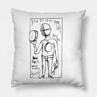 Just Illustrated Lyrics Pillow