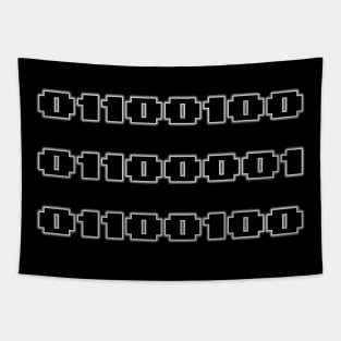 Dad Binary Code Design Tapestry