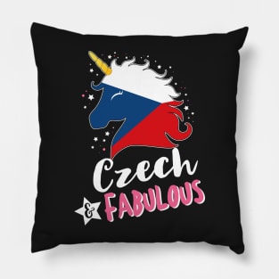 Czech & Fabulous Unicorn Pillow