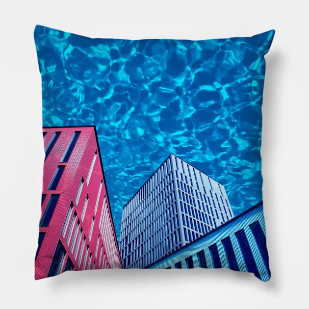 Crystal Clear Sky Pillow by RiddhiShah