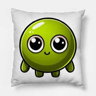 CUTE YELLOW PEA (ERVILHA AMARELA FOFA) Pillow