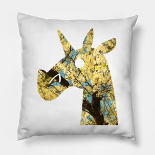 Blossoming Unicorn Pillow