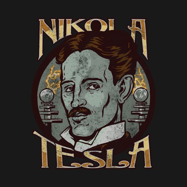 Nikola Tesla by Thomcat23