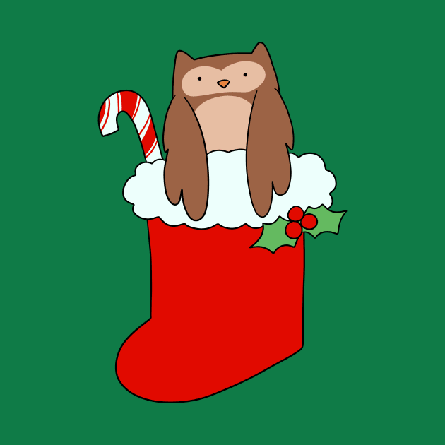 Christmas Stocking Owl by saradaboru