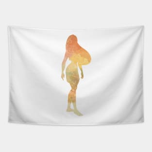 Character Inspired Silhouette Tapestry