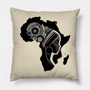 African Beauty Pillow