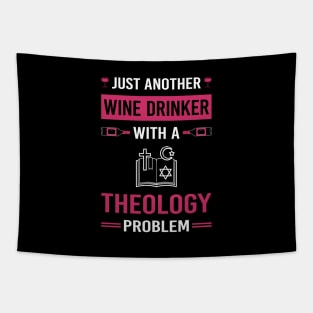 Wine Drinker Theology Theologian Theologist Tapestry