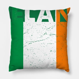 Ireland Flag Irish Pride St. Patrick's Day T-Shirt Pillow