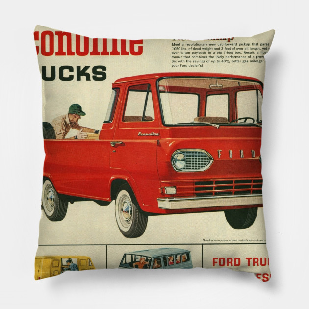 1961 Ford Econoline Pickup Van And Bus Ad T Shirt