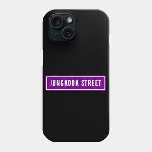 Jungkook BTS Street Sign Phone Case