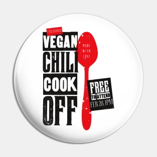 vegan chili cook off Pin