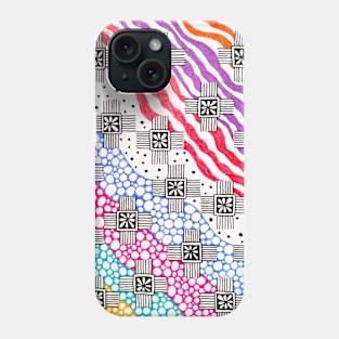 Handmade multicolored pattern Phone Case