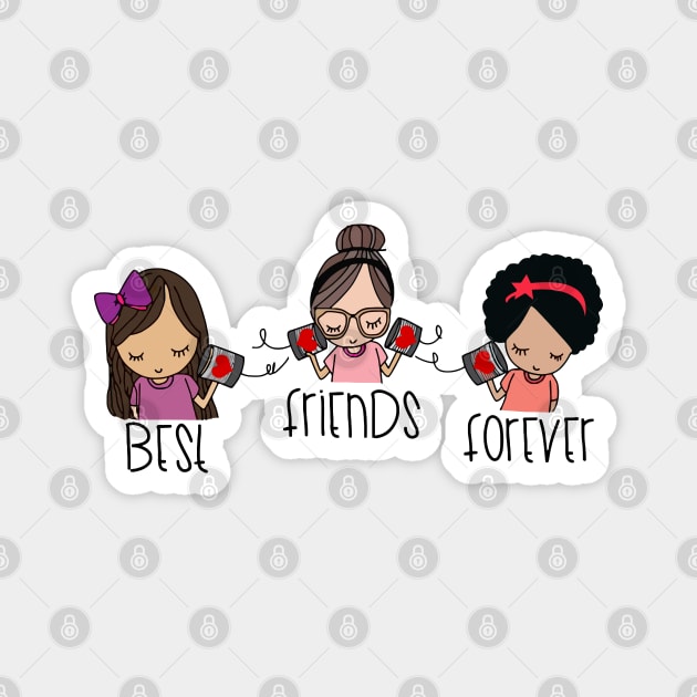 Best Friend Forever A Celebration of Friendship Magnet by Urbanprint