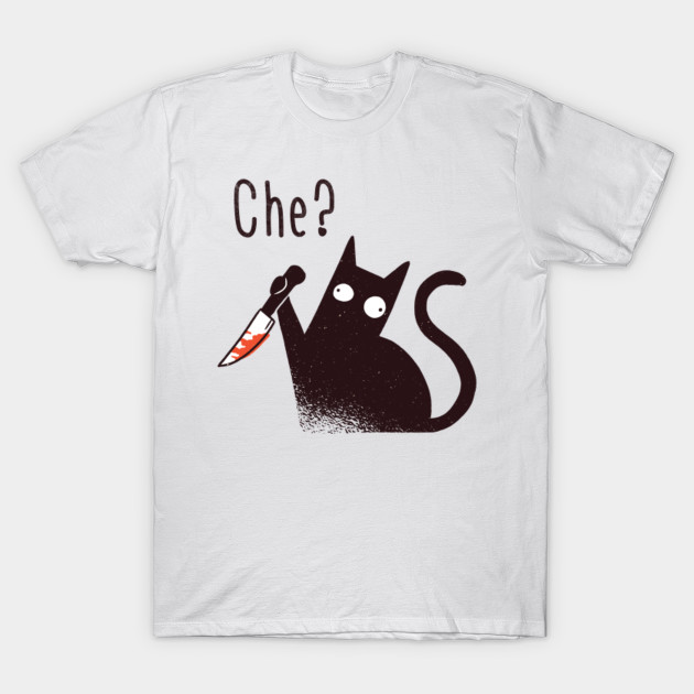 Italian Language Funny Cat Saying What With A Knife Italian T Shirt Teepublic
