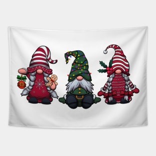 Christmas Gnomes Tapestry