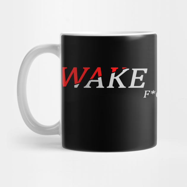 Wake The F Ck Up Samurai Cyberpunk Mug Teepublic Uk