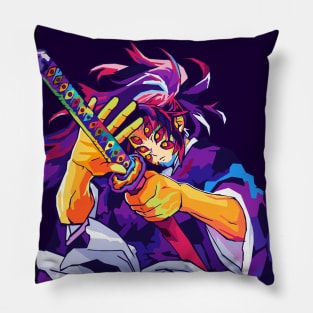 Kokushibo Pop Art Pillow