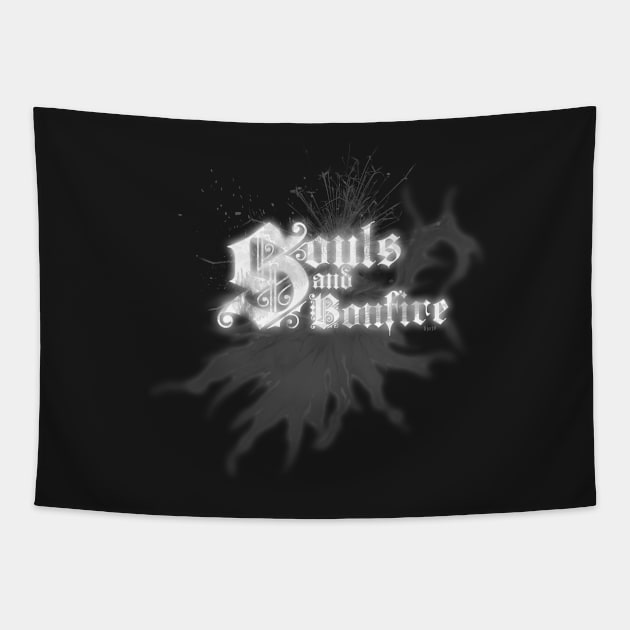 Souls & Bonfire Tapestry by spideywebswing