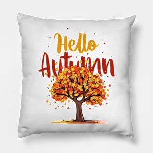 Hello Autumn Pillow